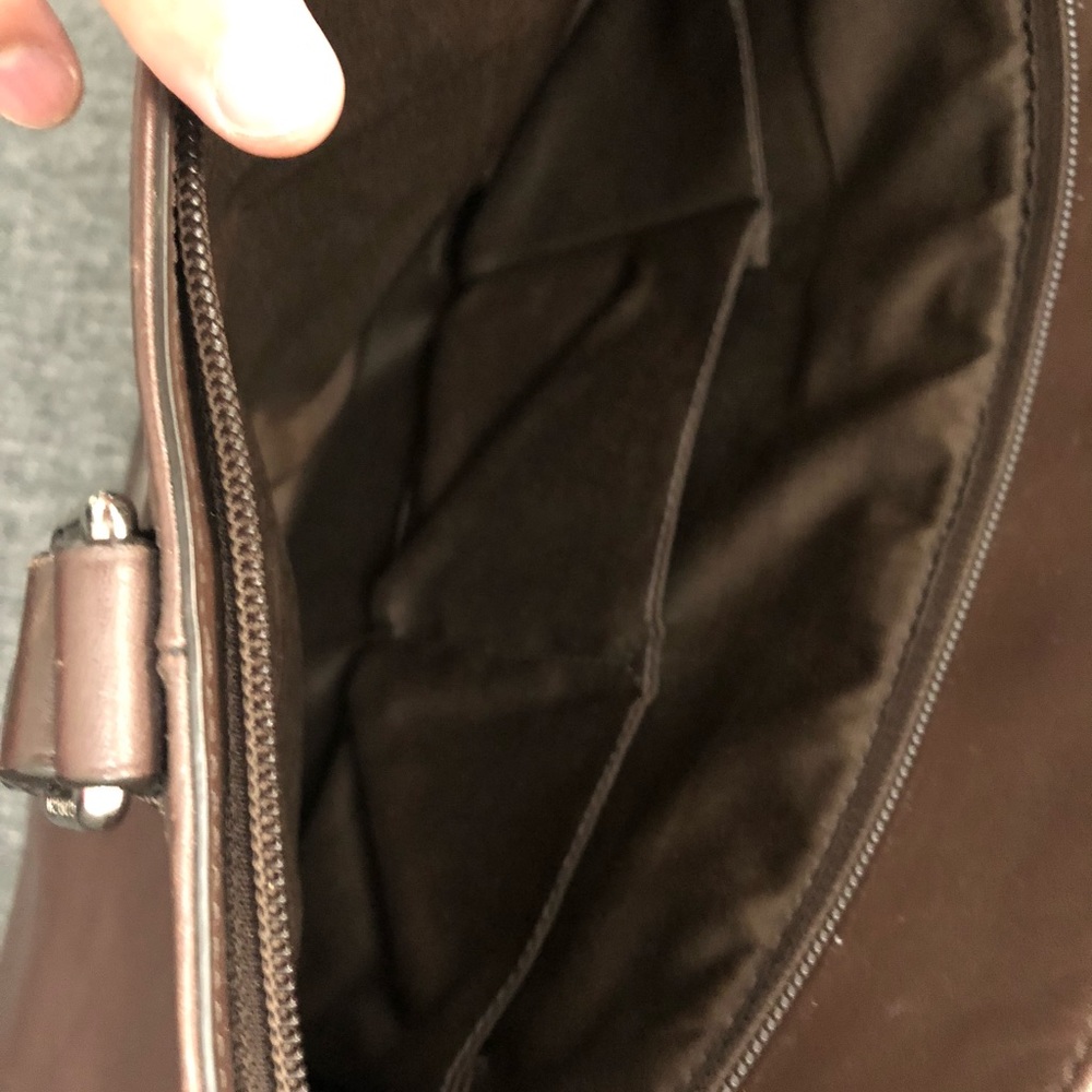 Good condition Coach briefcase, genuine leather